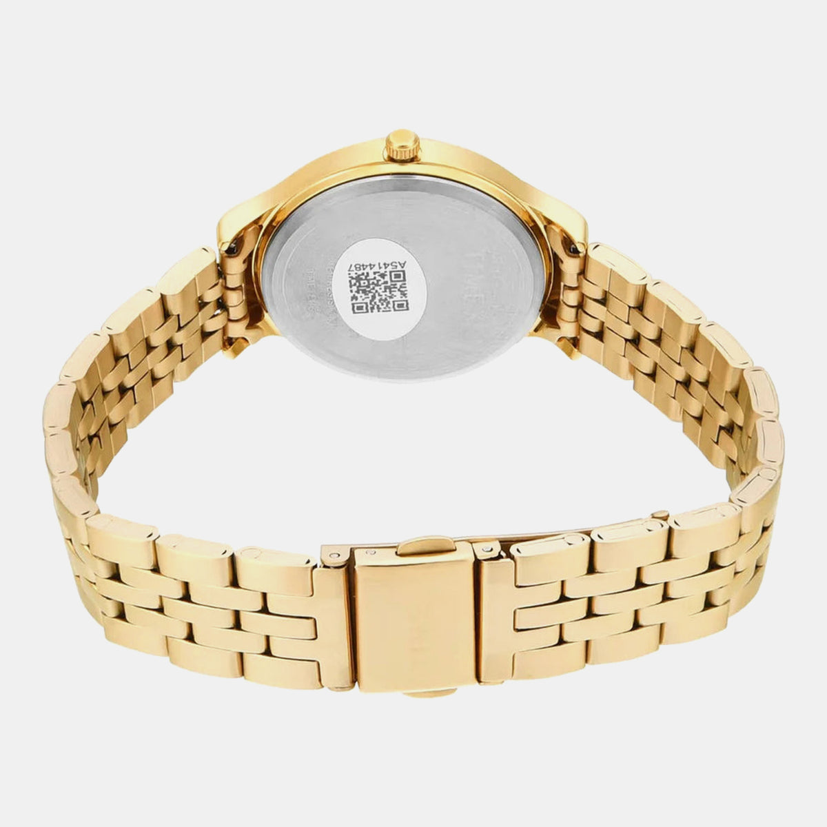 Trendline Women Quartz Champagne Dial Analog Stainless Steel Watch TWTL12313