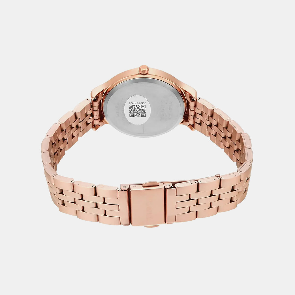 Trendline Women Quartz Red Dial Analog Stainless Steel Watch TWTL12314