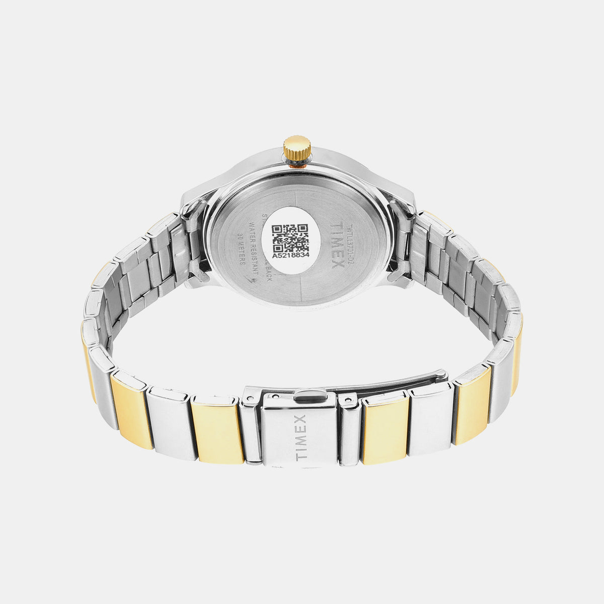 Trendline Women Quartz Champagne Dial Analog Stainless Steel Watch TWTL13701