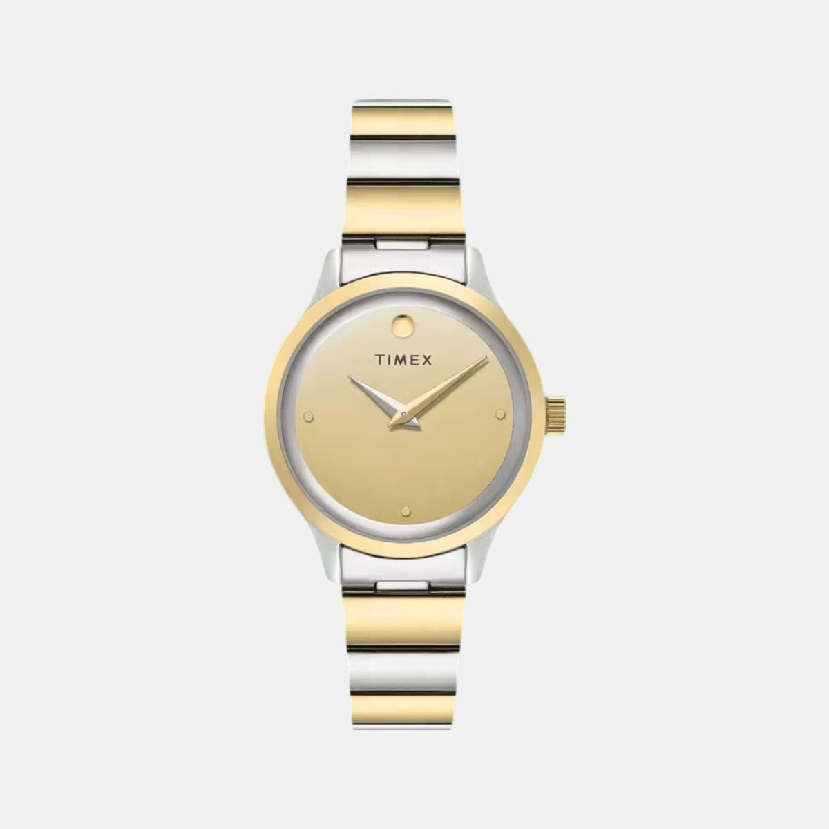 Trendline Women Quartz Champagne Dial Analog Stainless Steel Watch TWTL13701