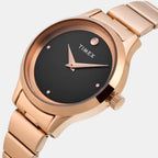 Classics Women Quartz Blue Dial Analog Stainless Steel Watch TWTL13703