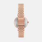 Fashion Women Quartz White Dial Analog Stainless Steel Watch TWTL14001