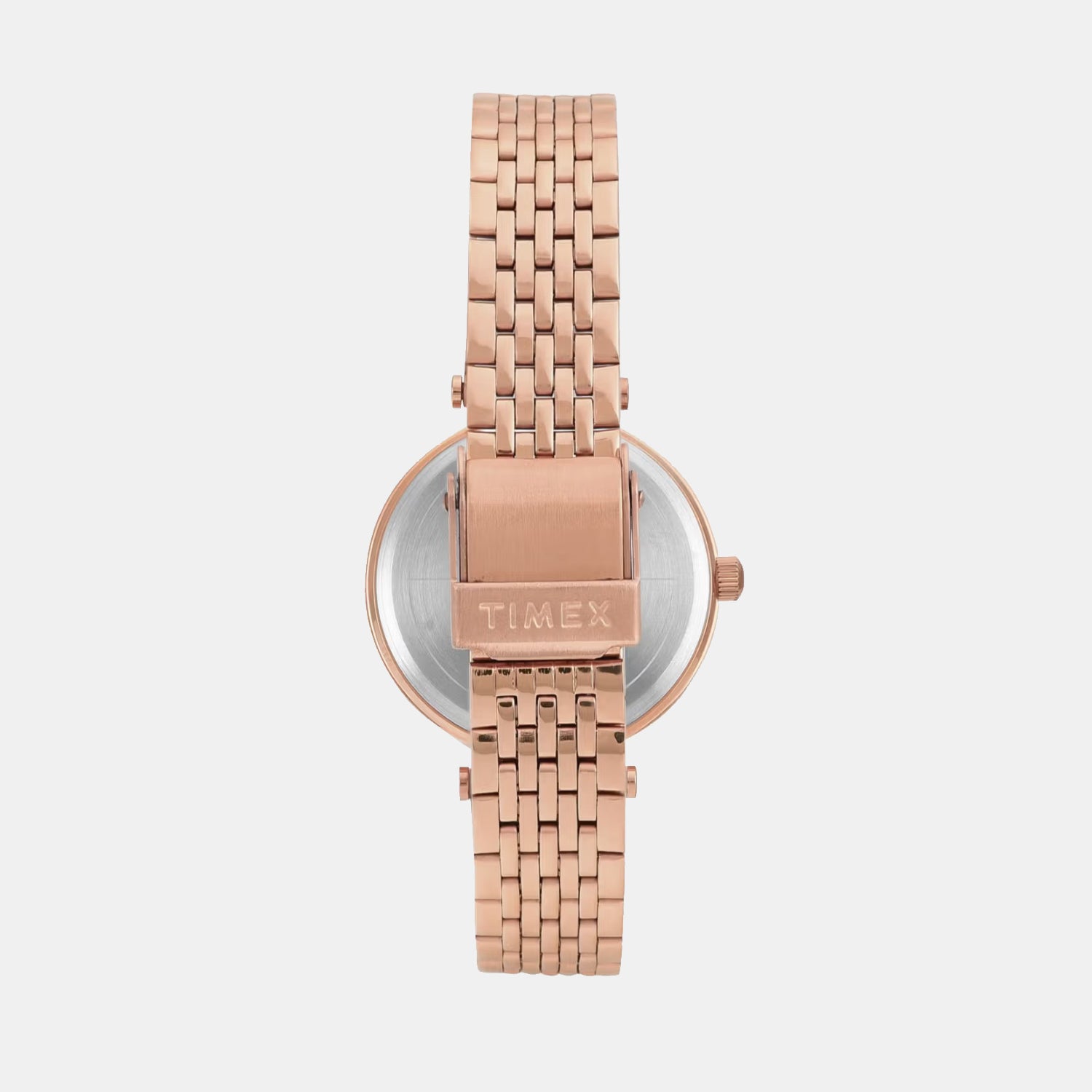 Fashion Women Quartz White Dial Analog Stainless Steel Watch TWTL14001