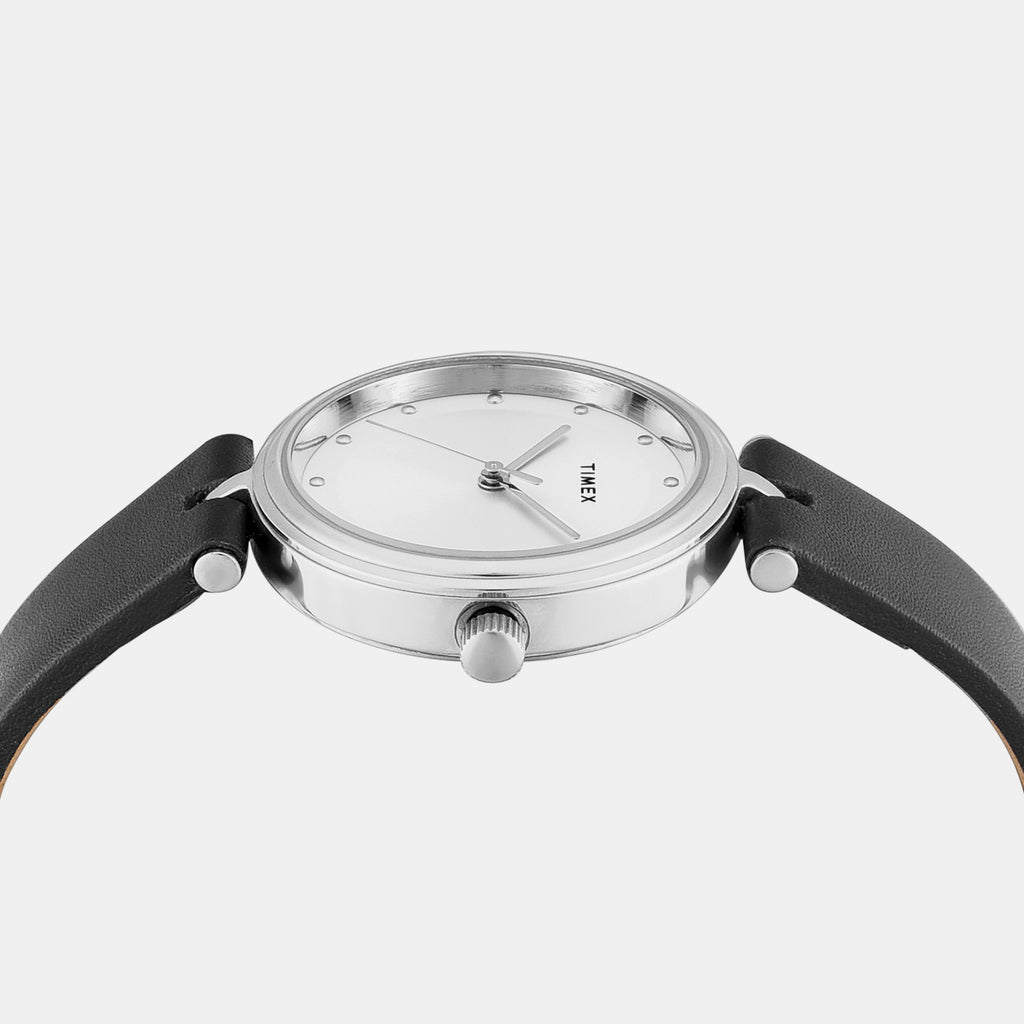 Trendline Women Quartz Silver Dial Analog Leather Watch TWTL14003