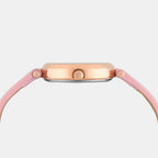 Trendline Women Quartz Rose Gold Dial Analog Leather Watch TWTL14005