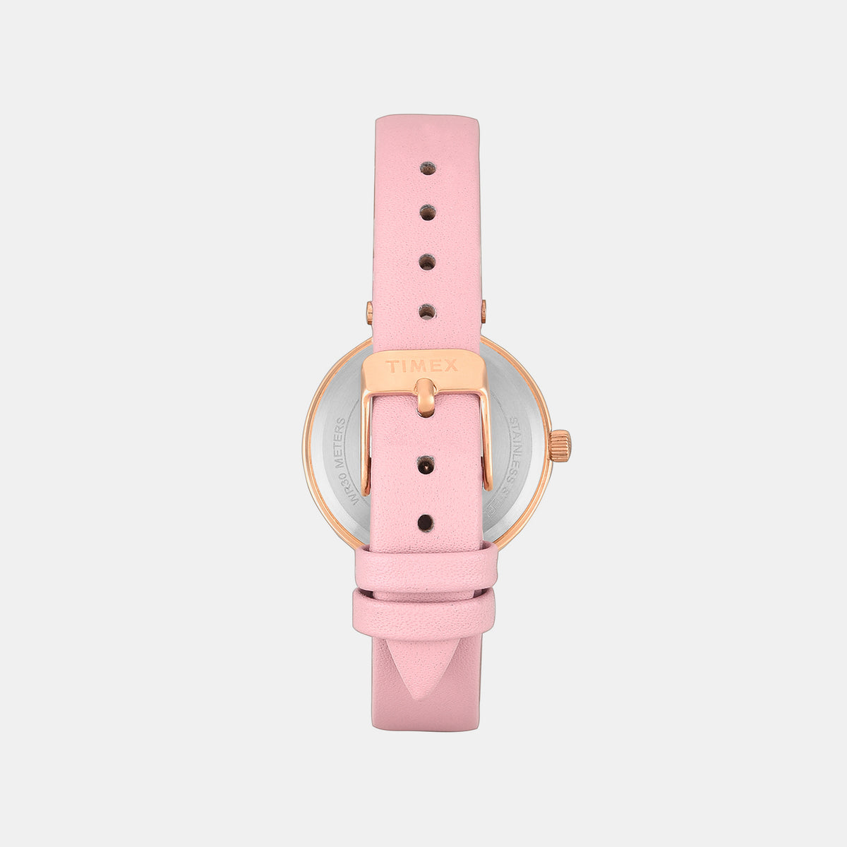 Trendline Women Quartz Rose Gold Dial Analog Leather Watch TWTL14005