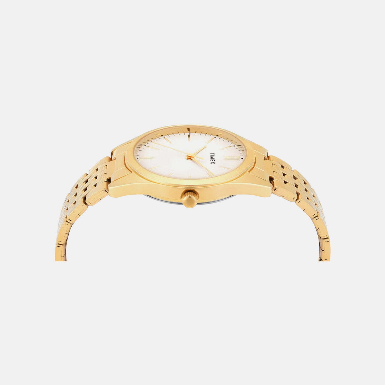 Fashion Women Quartz Grey Dial Analog Stainless Steel Watch TWTL14101