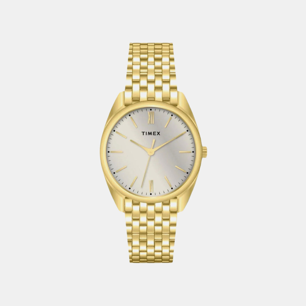 Trendline Women Quartz Grey Dial Analog Stainless Steel Watch TWTL14101