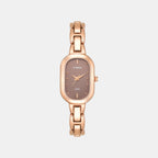 Trendline Women Quartz Brown Dial Analog Brass Watch TWTL16302T