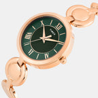 Women Quartz Green Dial Analog Brass Watch TWTL16400T