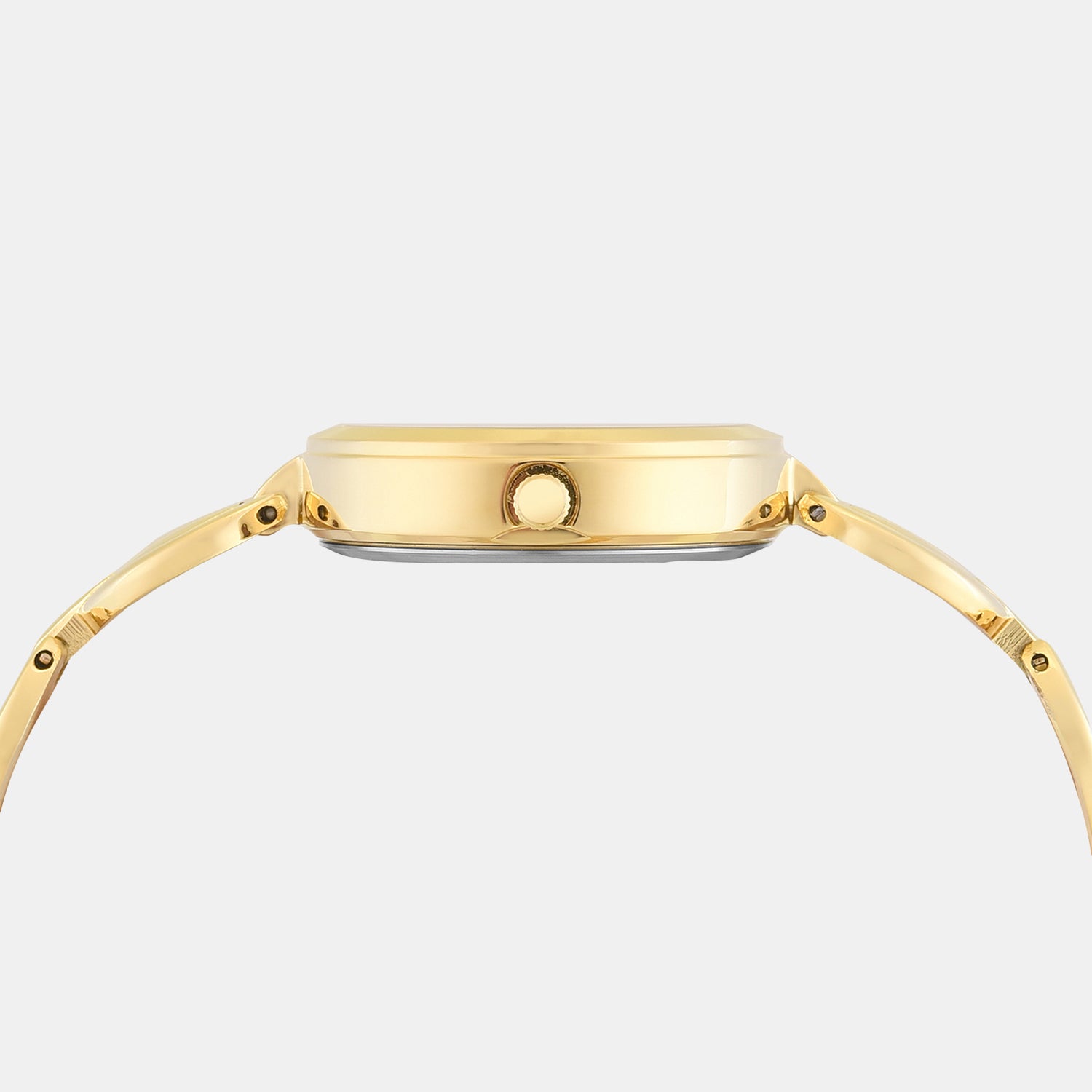 Women Quartz Champagne Dial Analog Brass Watch TWTL16402T
