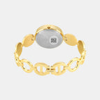 Women Quartz Champagne Dial Analog Brass Watch TWTL16402T