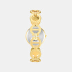 Women Quartz Champagne Dial Analog Brass Watch TWTL16402T