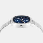 Trendline Women Quartz Blue Dial Analog Stainless Steel Watch TWTL16500T