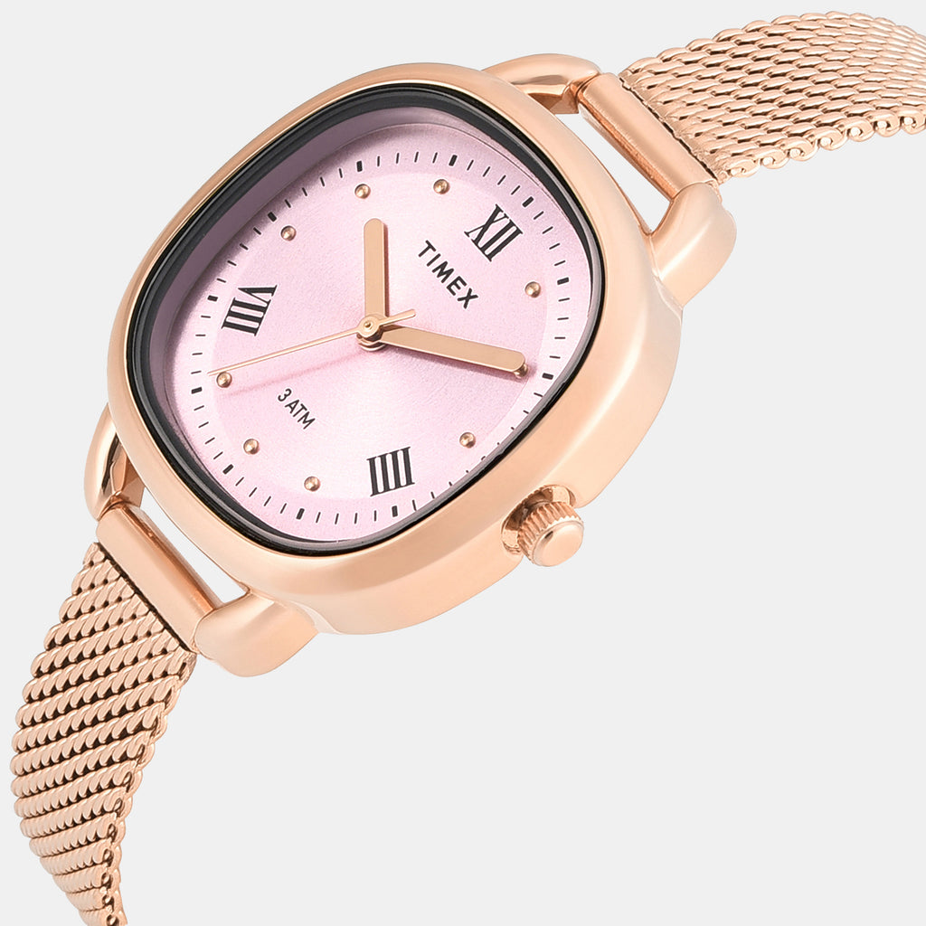Trendline Women Quartz Dial Analog Stainless Steel Watch TWTL16501T