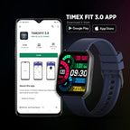 Men Automatic Black Dial Digital Silicone Watch TWTXW401T