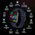 Men Automatic Black Dial Digital Silicone Watch TWTXW401T