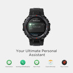 T-rex Men Quartz Black Dial Digital Silicone Watch T-rex Pro Black