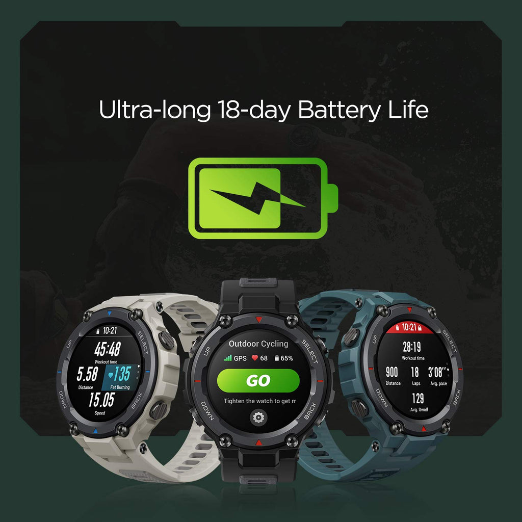 T-rex Men Quartz Black Dial Digital Silicone Watch T-rex Pro Black