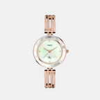 Timex Round White Analog watch