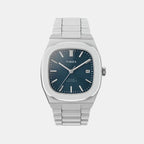 Men Automatic Blue Dial Analog Stainless Steel Watch TW6A00700UJ