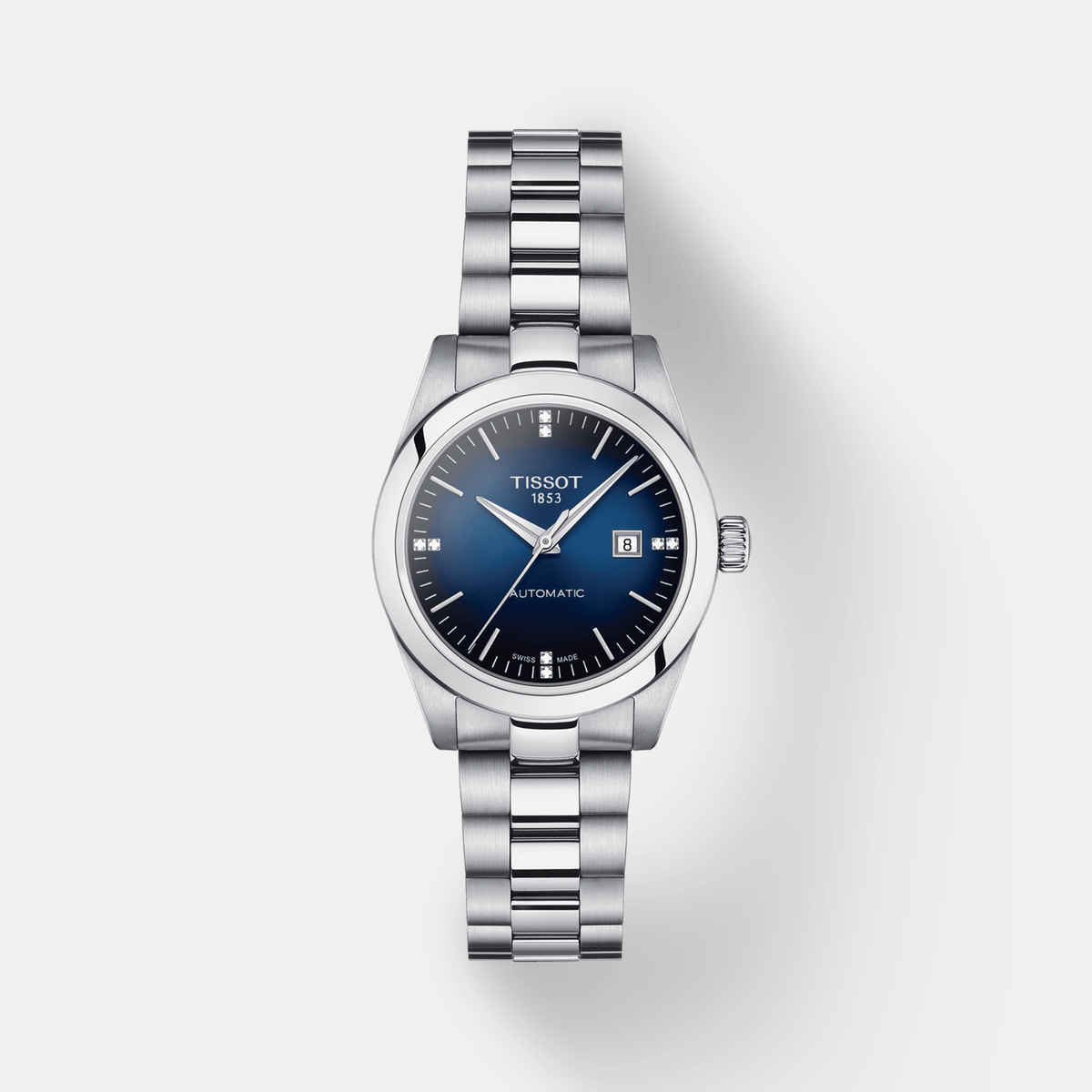 Tissot Round Blue Analog watch