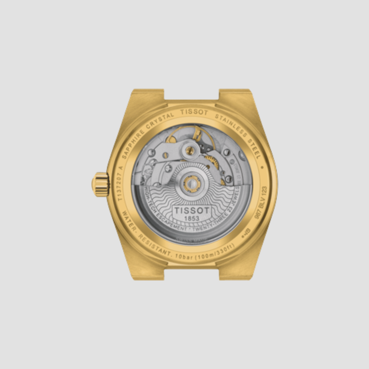 Tissot Women Tonneau Gold watch