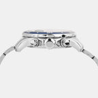 Women Quartz Blue Dial Multi-Function Stainless Steel Watch UNG020001