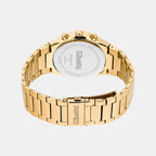 Men Quartz Gold Dial Multi-Function Stainless Steel Watch UNG030002