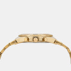 Men Quartz Gold Dial Multi-Function Stainless Steel Watch UNG030002