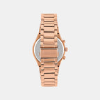 Men Quartz Rose Gold Dial Multi-Function Stainless Steel Watch UNG030003
