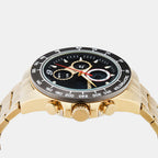 Men Quartz Black Dial Analog-digital Stainless Steel Watch UNG040002