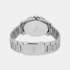 Men Quartz Black Dial Analog Stainless Steel Watch UNG060004