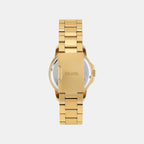 Men Quartz White Dial Analog Stainless Steel Watch UNG060005