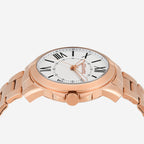 Men Quartz White Dial Analog Stainless Steel Watch UNG060006