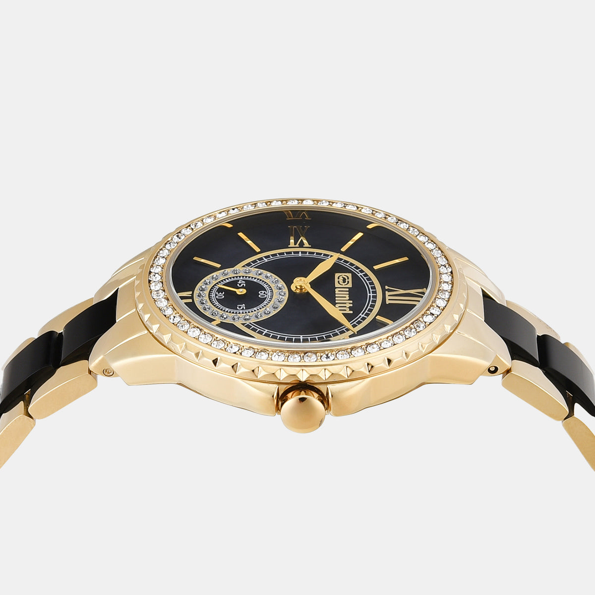 Women Quartz Mother Of Pearl Dial Analog Stainless Steel Watch UNL040003