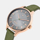 Social Men Quartz Light Grey Dial Analog Leather Watch UWUCG0100