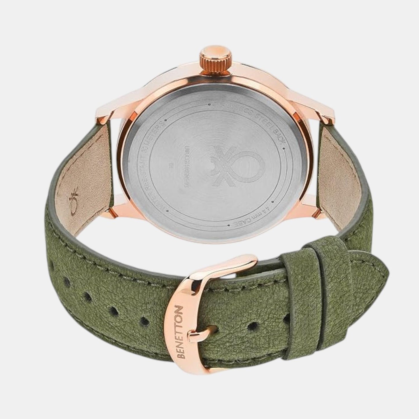 Social Men Quartz Light Grey Dial Analog Leather Watch UWUCG0100