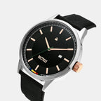 Social Men Quartz Black Dial Analog Leather Watch UWUCG0101