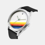 Iconic Men Quartz Light Grey Dial Analog Silicone Watch UWUCG0202