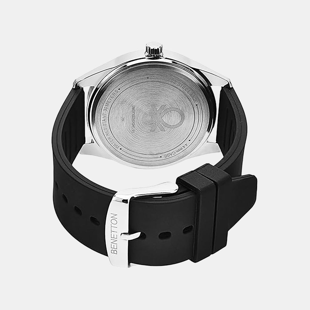 Iconic Men Quartz Light Grey Dial Analog Silicone Watch UWUCG0202