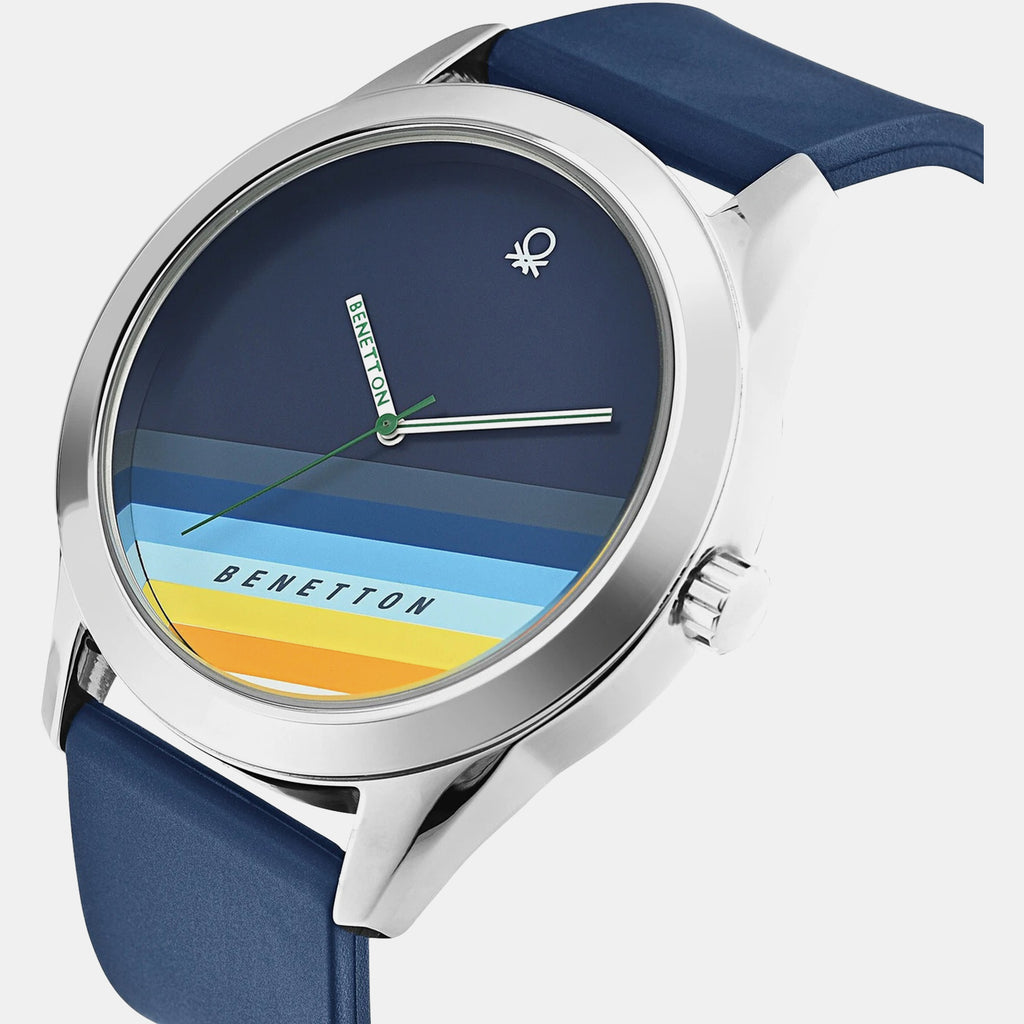 Men Quartz Multicolour Dial Analog Silicone Watch UWUCG0203