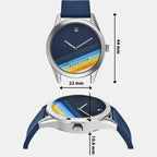 Men Quartz Multicolour Dial Analog Silicone Watch UWUCG0203