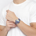 Men Quartz Multicolour Dial Analog Silicone Watch UWUCG0203