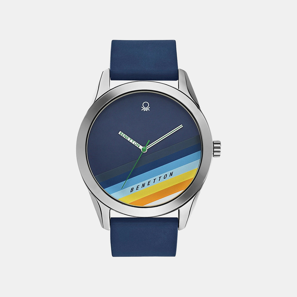 Men Quartz Multicolour Dial Analog Silicone Watch UWUCG0203