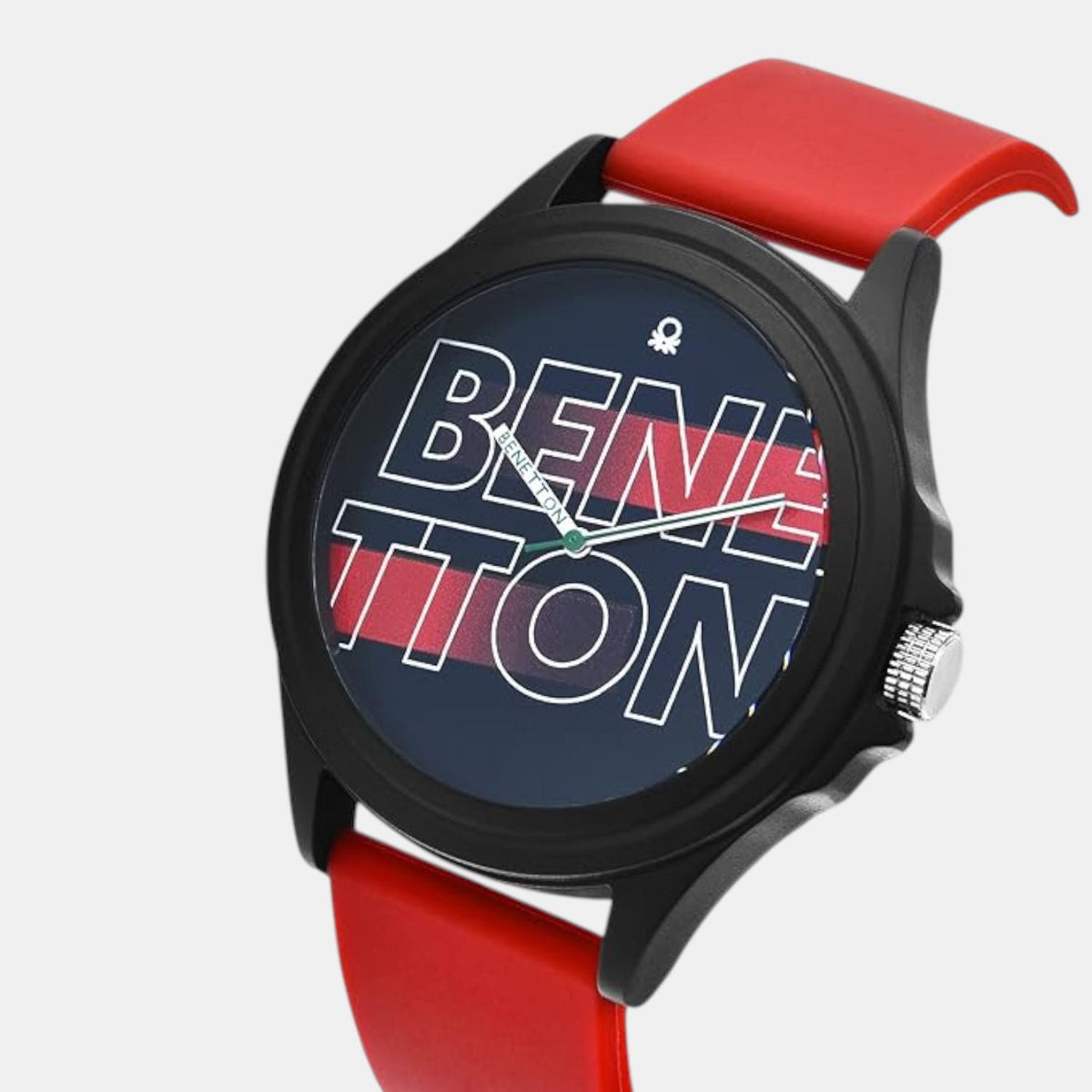 Iconic Men Quartz Blue Dial Analog Silicone Watch UWUCG0300