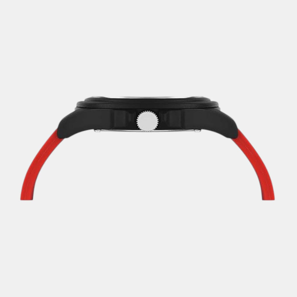 Iconic Men Quartz Blue Dial Analog Silicone Watch UWUCG0300