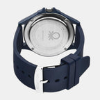 Iconic Men Quartz Blue Dial Analog Silicone Watch UWUCG0301