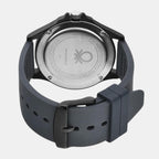 Iconic Men Quartz Light Grey Dial Analog Silicone Watch UWUCG0302