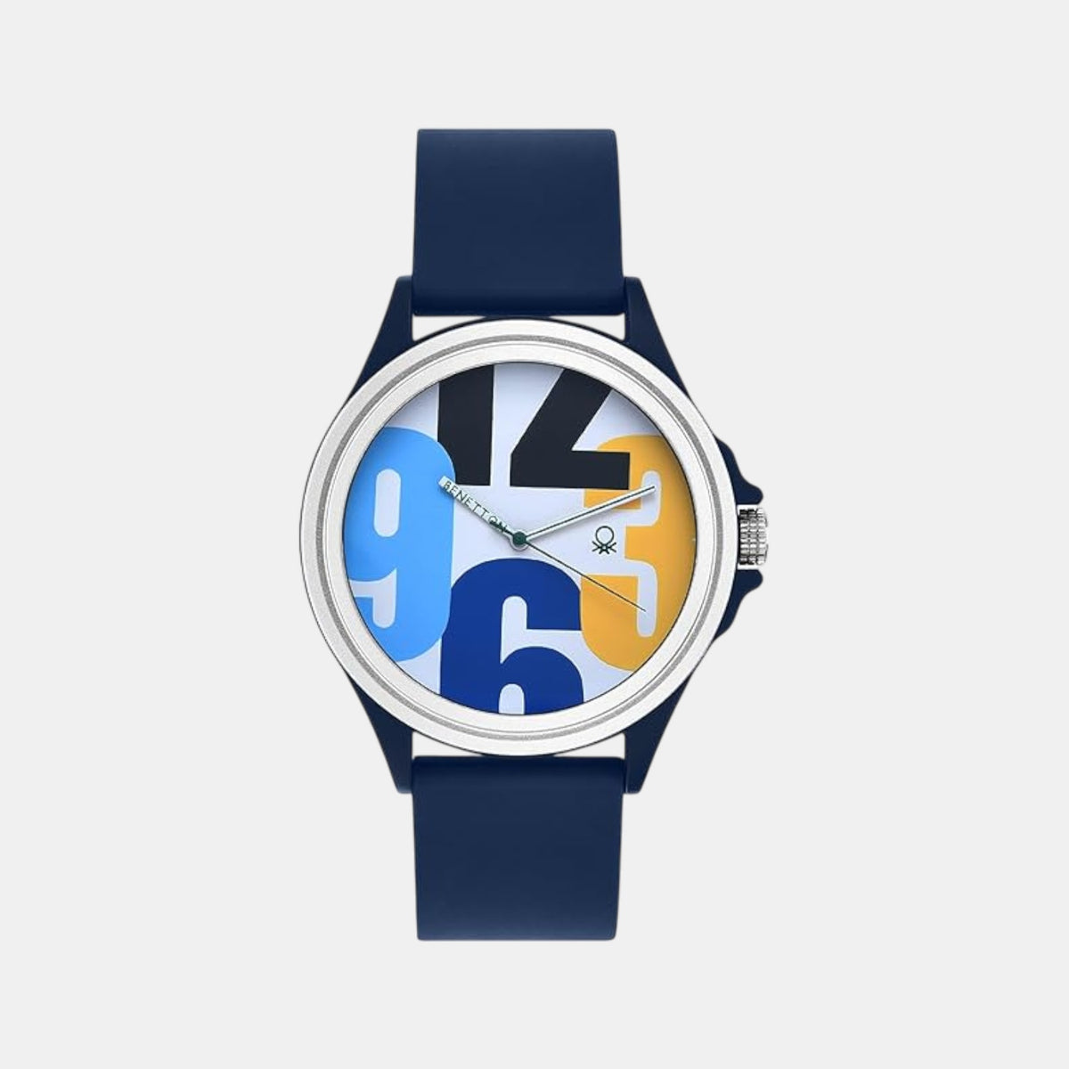 Iconic Men Quartz White Dial Analog Silicone Watch UWUCG0304